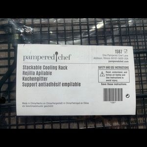 Pampered Chef Kitchen - 🍁 Two Pampered Chef Stackable Cooling Racks 🍁 Pampered Chef Kitchen - 🍁 Two Pampered Chef Stackable Cooling Racks 🍁